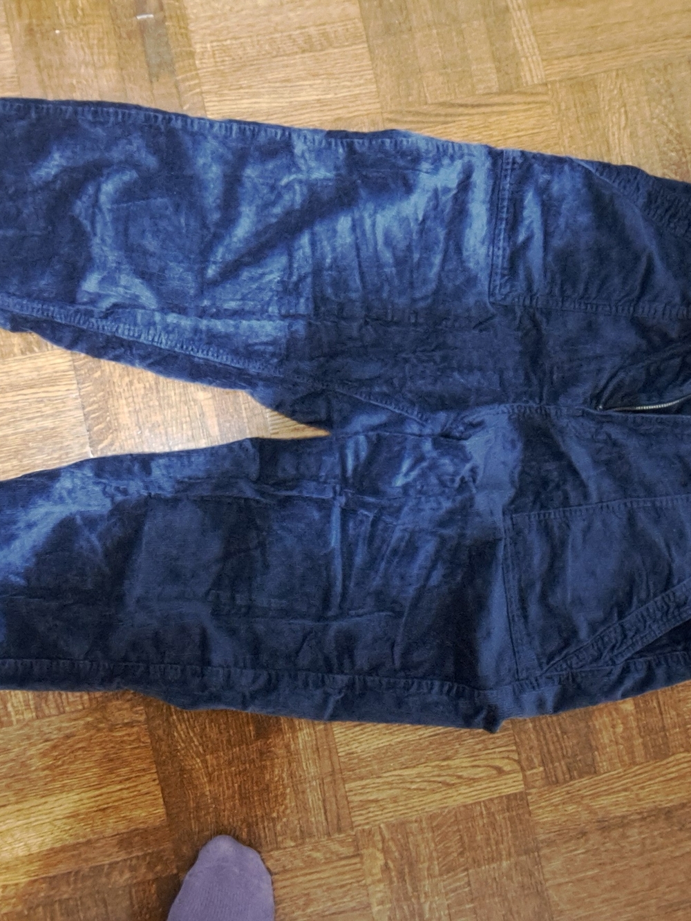 Women's Dark Blue Corduroy Jeans Marks and Spencers